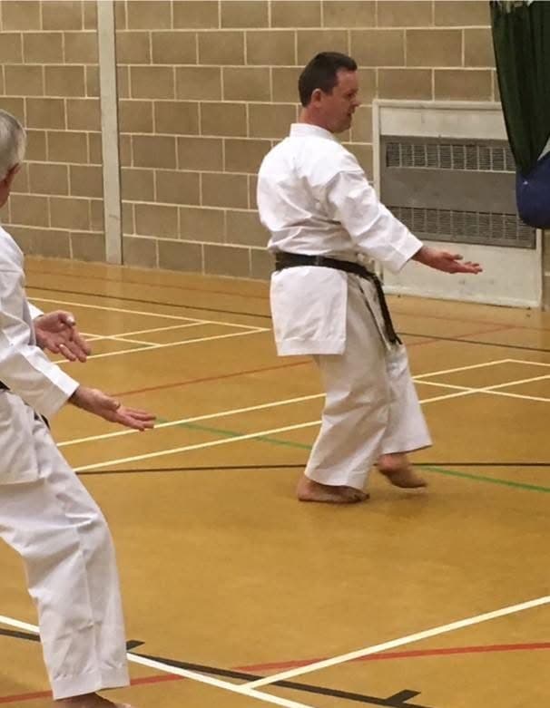 Karate training image four